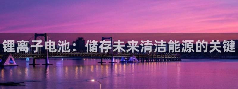 尊龙凯时返现：锂离子电池：储存未来清洁能源的关键